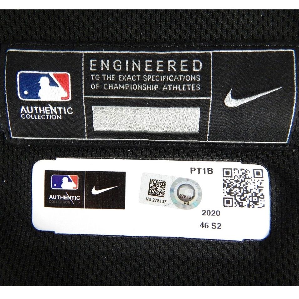  東京ヤクルトスワローズ ホセ オスナ支給品 ユニフォーム ブラック MLB 証明 記念グッズ 野球