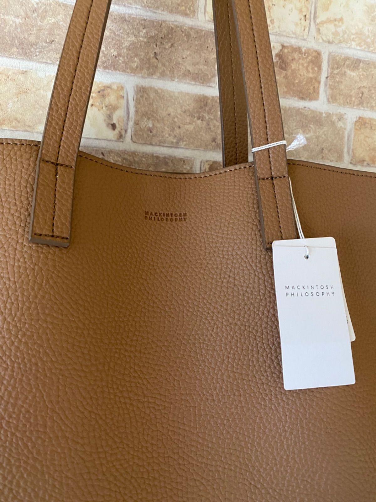新品未使用 MACKINTOSH PHILOSOPHY マッキントッシュ トートバッグ 