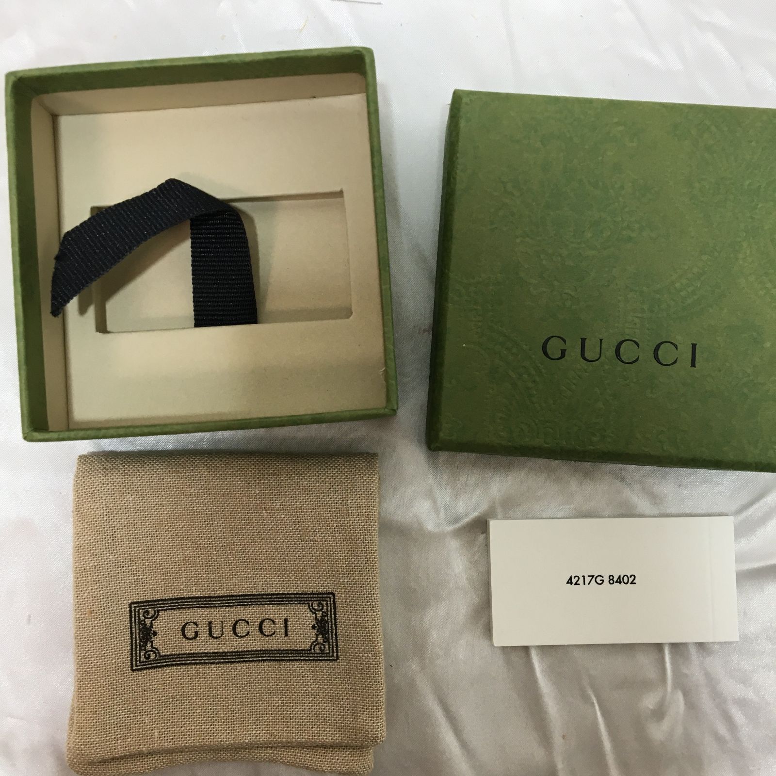 美品 GUCCI 4217G 8402 シルバー 925 GGロゴ ネックレス - メルカリ