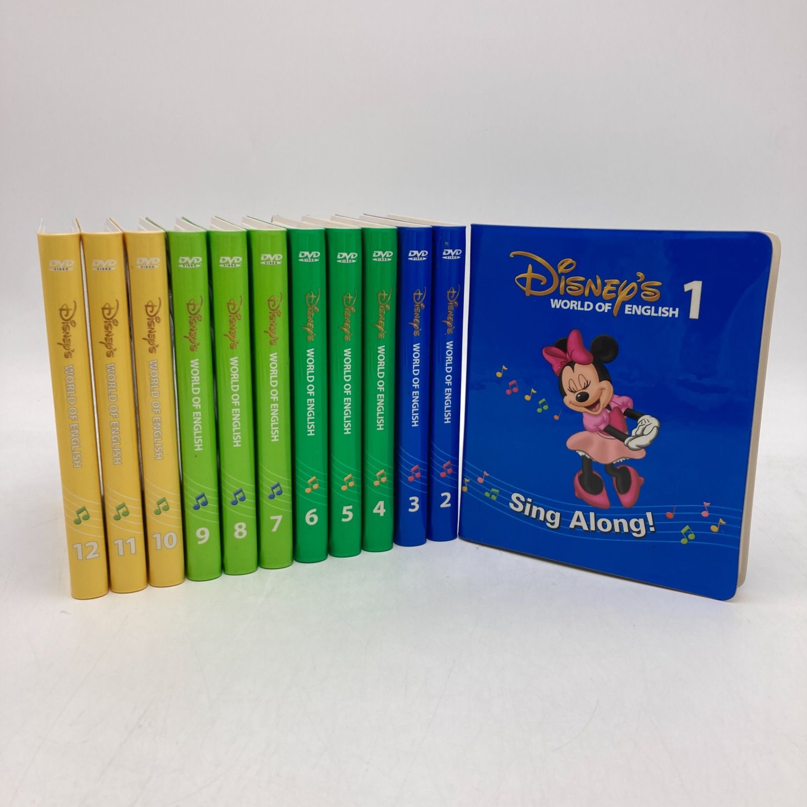 DWE シングアロング DVD12枚 旧子役 シングアロング DVD12枚 旧子役 ディズニー英語システム 903806