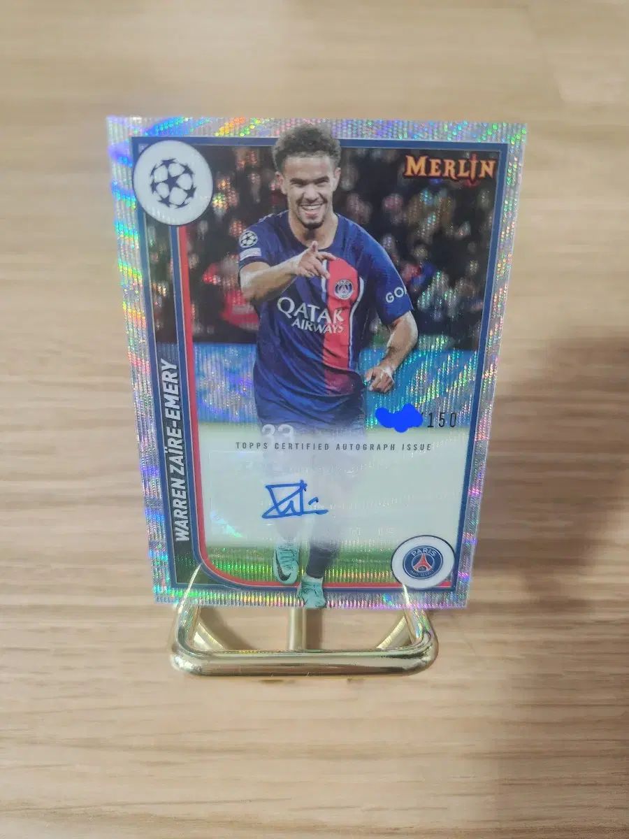 150枚限定 Topps Merlin パリ・サンジェルマン エムバペ カード｜その他
