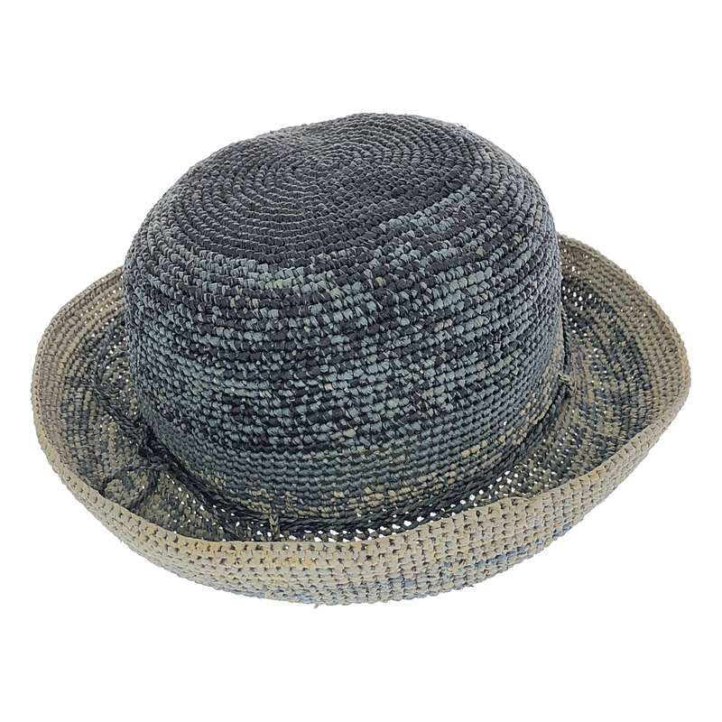 ヘレンカミンスキーのラフィアハット 帽子 グラデーション 美品】 Helen Kaminski / ヘレンカミンスキー | グラデーション