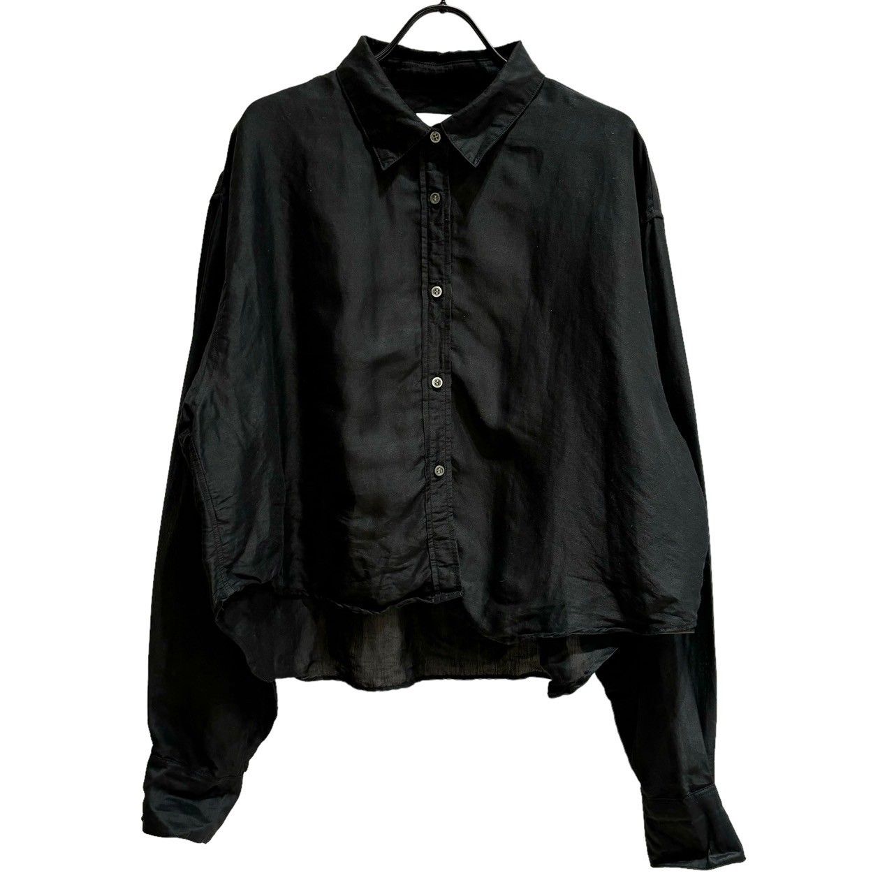 IENA◆24SS/ラミーリヨセルショートシャツ/長袖シャツ/38/ラミー/PNK/24050900070020// イエナ IENA ラミーリヨセルショートシャツ （サックスブルー B