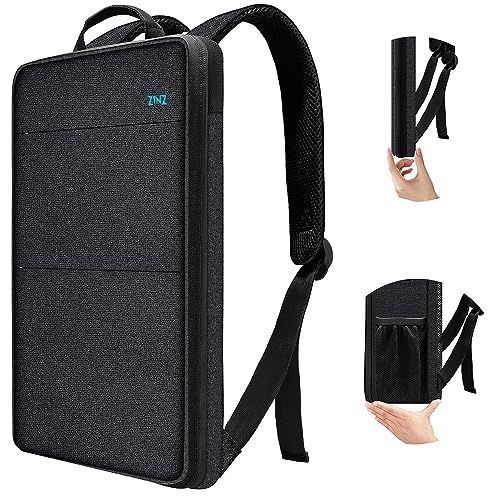 15＂-16＂_B06K01 [ZINZ] 超薄 拡張 15 15.6 16インチ PCバックパック ビジネスリュック USB充電ポート通勤 通学 旅行 パソコン バッグ， B06K01