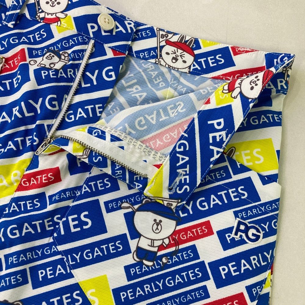 サイズ：2 PEARLY GATES パーリーゲイツ × LINE FRIENDS ストレッチ