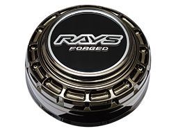 【在庫品】RAYS センターキャップ No.81 VR CAP MODEL-05（6H-139.7）VOLK RACING BK-Chrome 4個