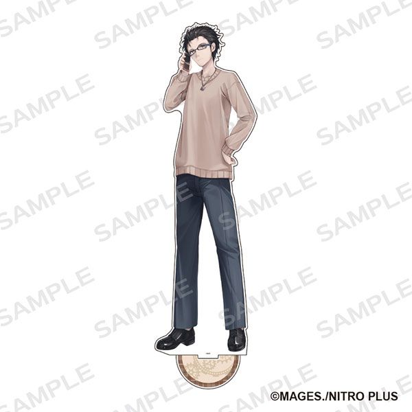 STEINS;GATE 物語シリーズ スイパラ アクリルスタンド 岡部倫太郎 STEINS;GATE BIGアクリルフィギュアスタンド 描きおろし 岡部
