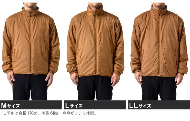 ホカロン 《46カーキ》新品 未使用 ボアジャケット メンズ 着る