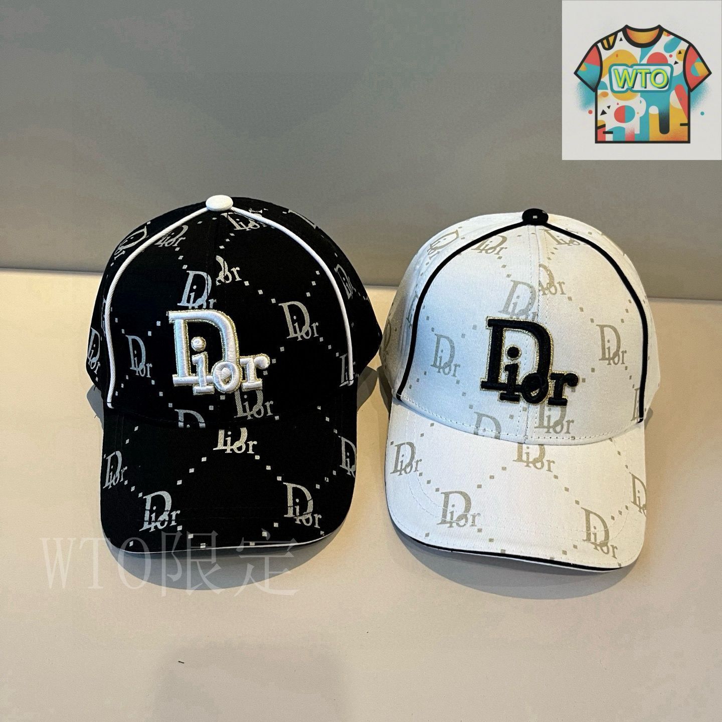 今日特価】DIOR New Release シンプル ベースボールキャップ-3