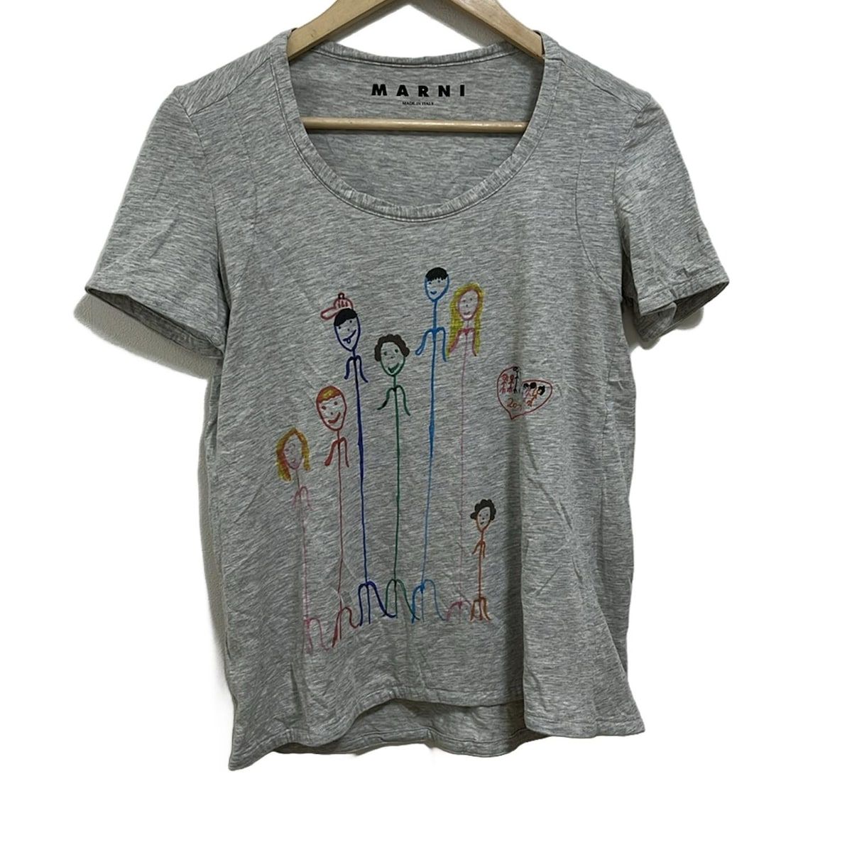 マルニ　Tシャツ　38 MARNI(マルニ) 半袖Tシャツ サイズ38 S レディース - グレー