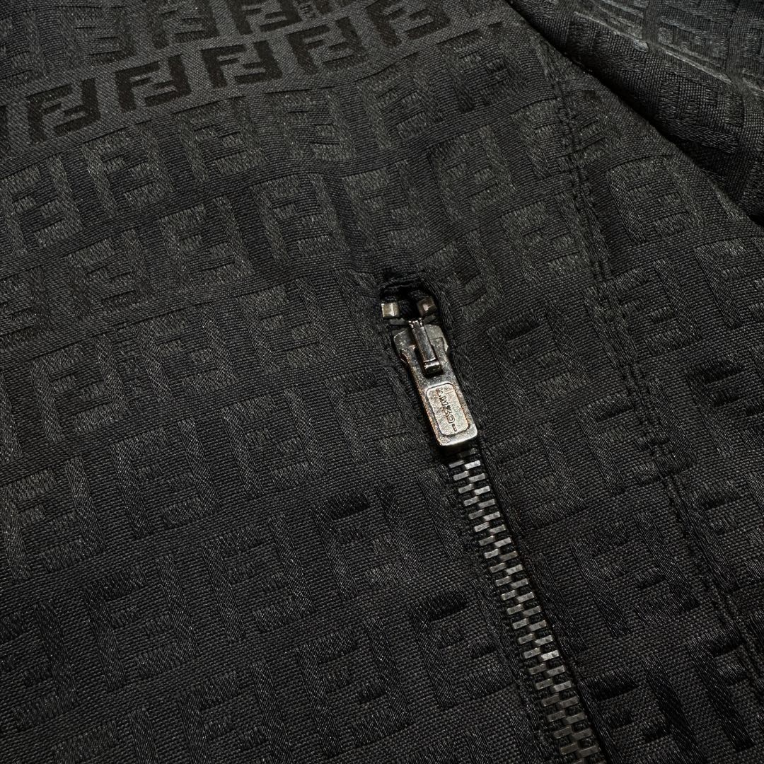 ズッキーノ ジップアップ ジャケット ブラック FENDI フェンディ