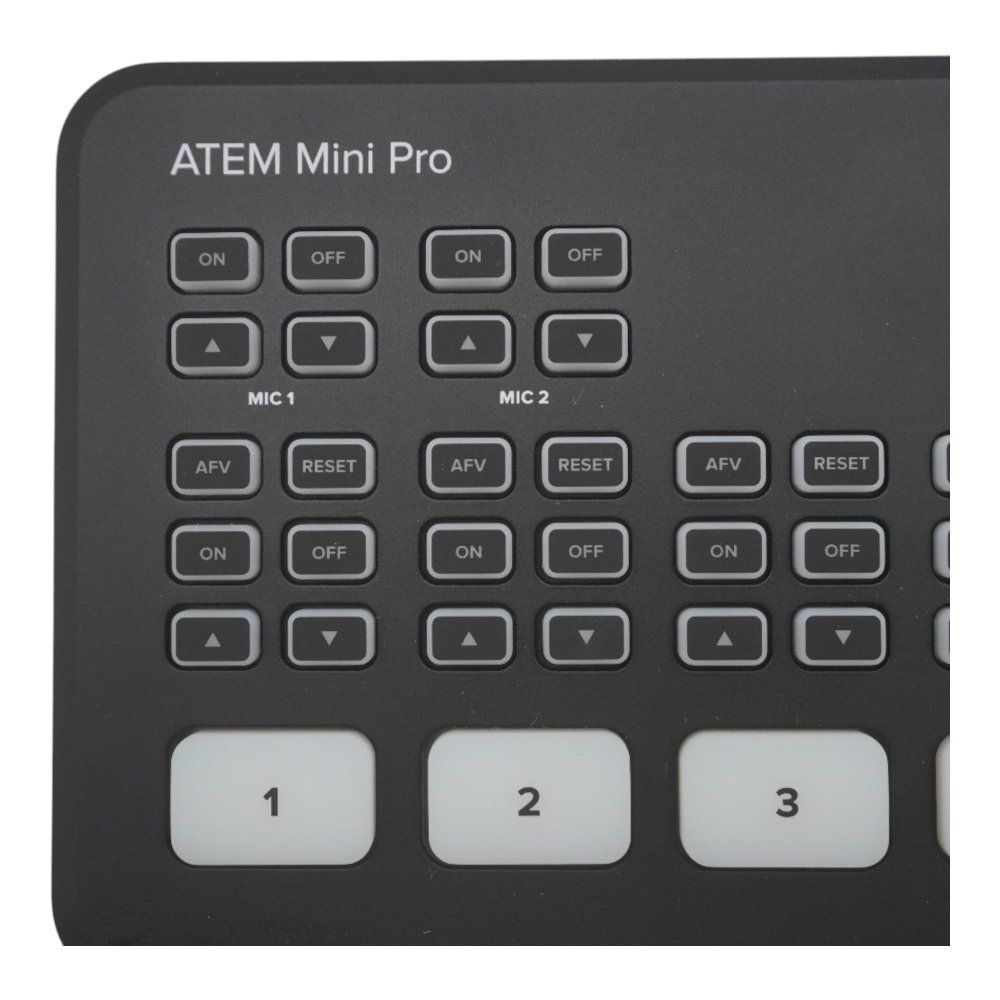 スイッチャー ATEM Mini Pro SWATEMMINIBPR ライブプロダクションスイッチャー〕 ATEM Mini Pro SWATEMMINIBPR
