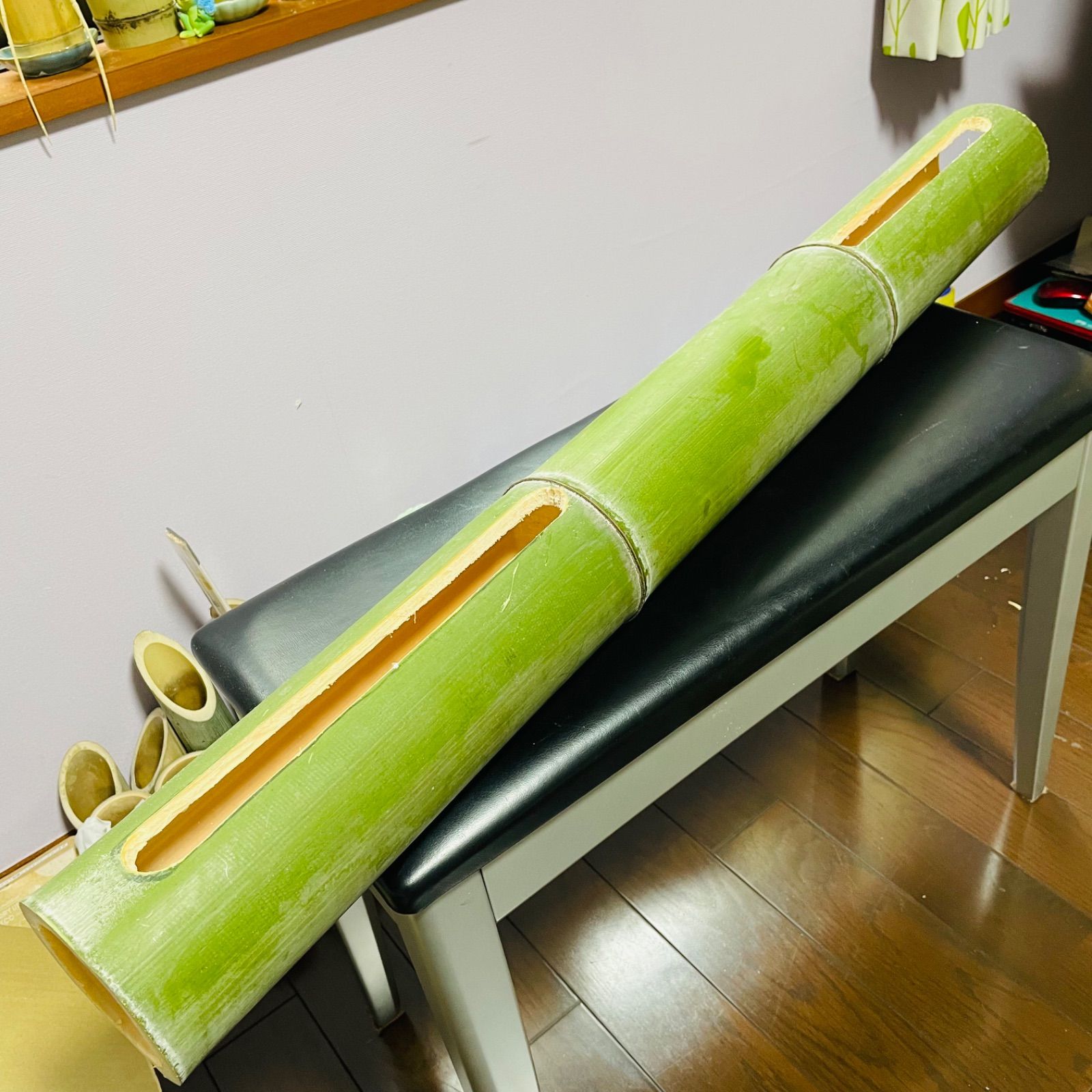 【★超目玉】 竹太鼓 太鼓 メルカリ - 和楽器