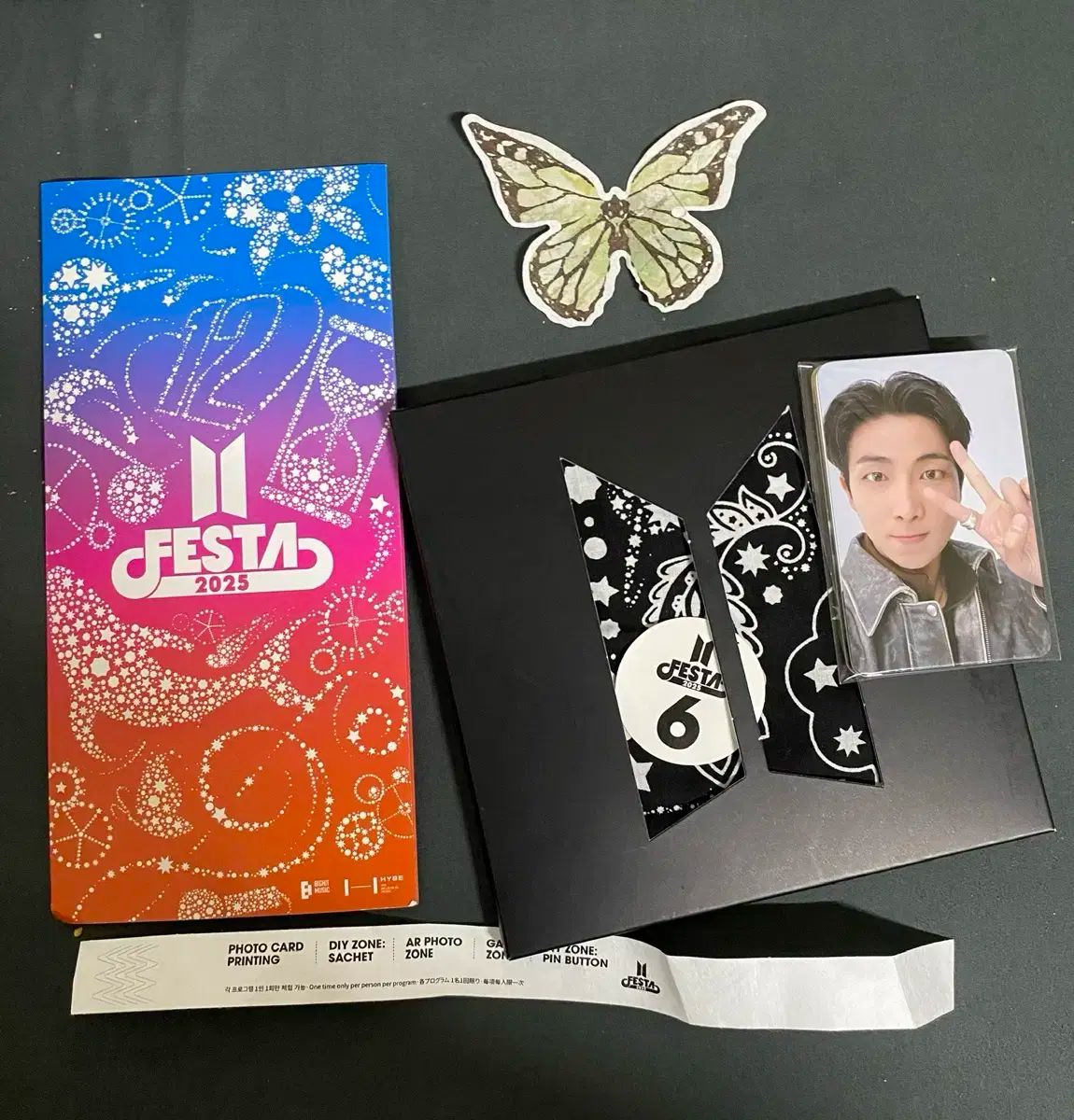 BTS FESTA 2025 ARMY ZONE PHOTOCARD OFFICIAL | eBay