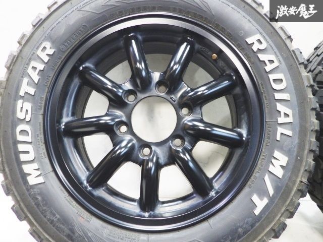 ハイエースサイズ ●FABLOUS ファブレス BARONE ヴァローネ 16インチ 6.5J ＋38 6穴 PCD139.7 ホイール 4本 MUDSTAR 215|65R16 タイヤ付 FFCRYSTALESIA_COM