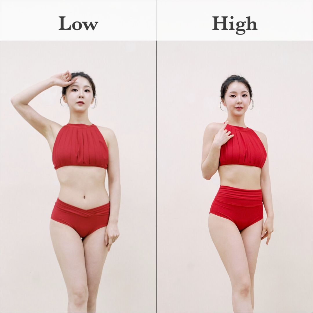 5月21日まで Pleats halter top プリーツ Pleats Low | High Pants ロー ハイパンツ ｜FORALL polewear フォーオール Carmen Red カルマンレッド 赤 ポールダンスウェア