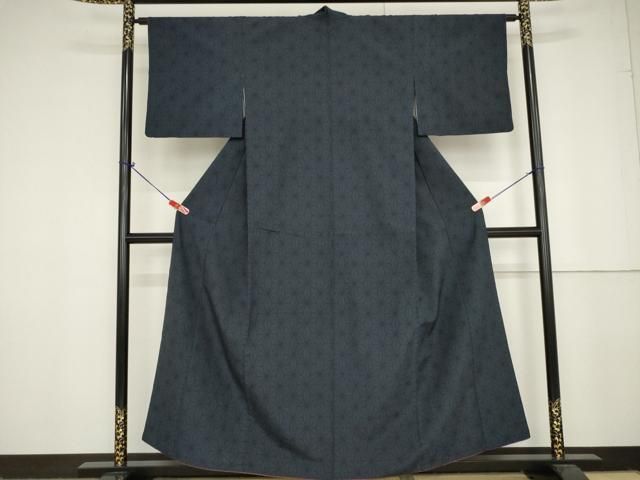 平和屋着物●本塩沢　麻の葉文様　正絹　逸品　AAAV8890ma 平和屋着物○本塩沢 麻の葉文様 正絹 逸品 AAAV8890ma - メルカリ