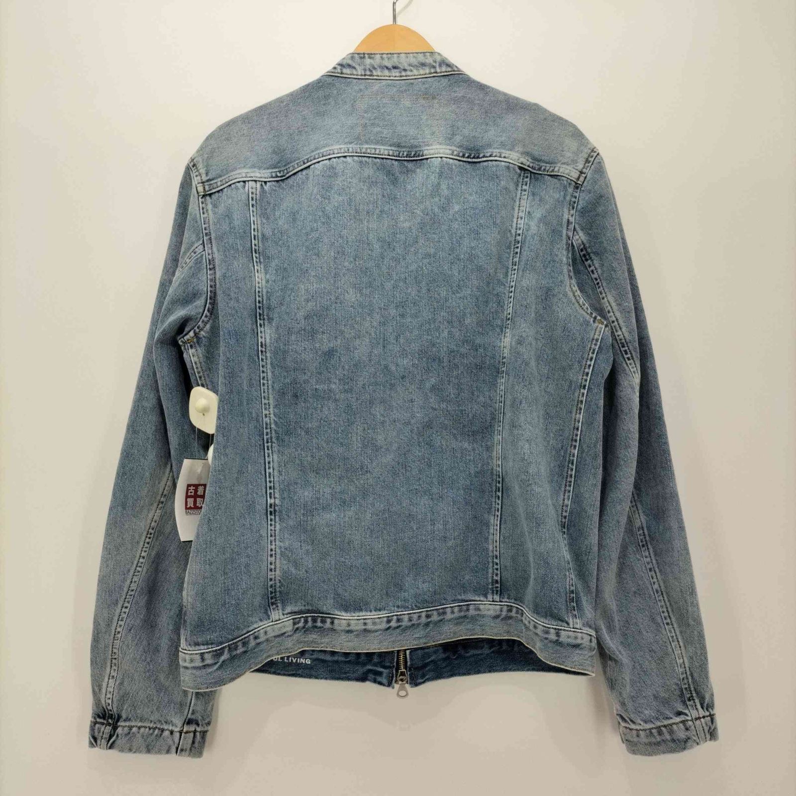 ジャケット・アウター diesel d-glory Men's Moto Racer jacket in clean-wash Denim | Black | Diesel