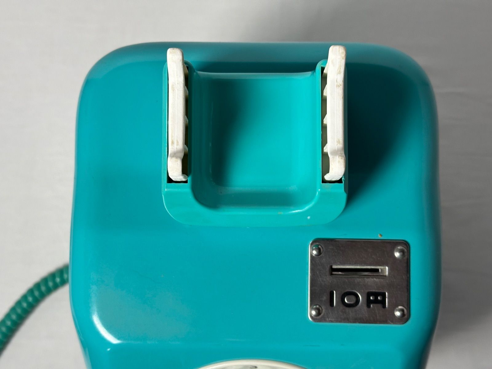 日本電信電話公社 ダイヤル式 公衆電話 青電話 昭和レトロ - メルカリ