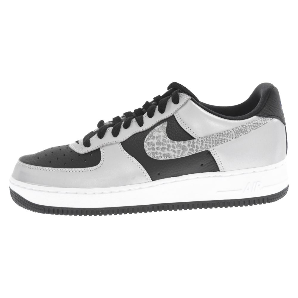 NIKE ナイキ AIR FORCE 1 LOW SILVER SNAKE DJ6033-001 エアフォースワン ローカットスニーカー シルバースネーク シルバー/ブラック