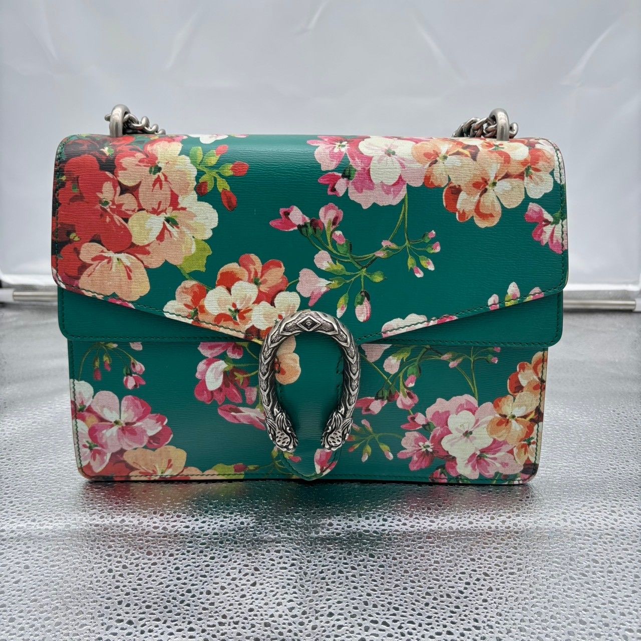 GUCCI ディオニュソス GGフローラ チェーンショルダーバッグ