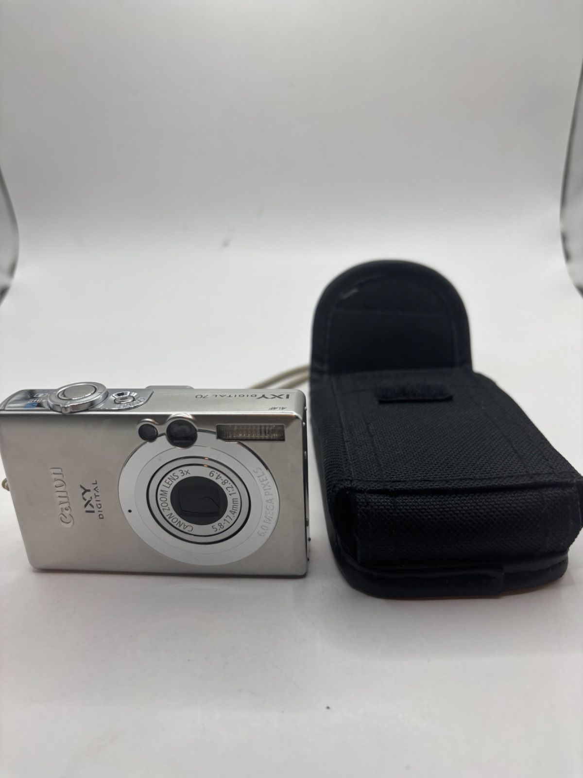 動作 済み Canon キャノン IXY DIGITAL 70 PC1193 コンパクトデジタルカメラ デジカメ コンデジ シルバー 動作保証あり ヤ.メ