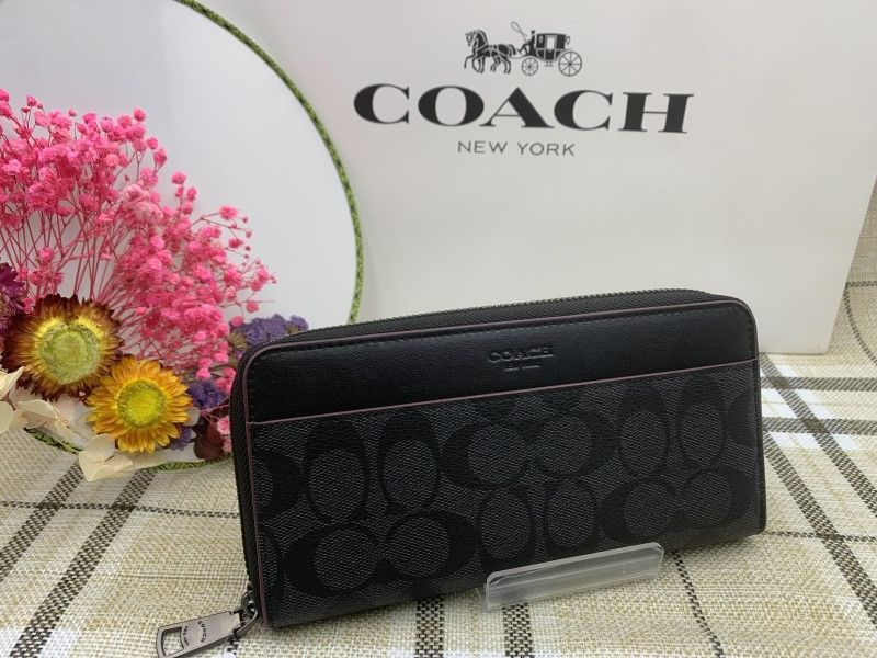 COACH コーチ 財布 長財布 シグネチャー メンズ プレゼント ロング