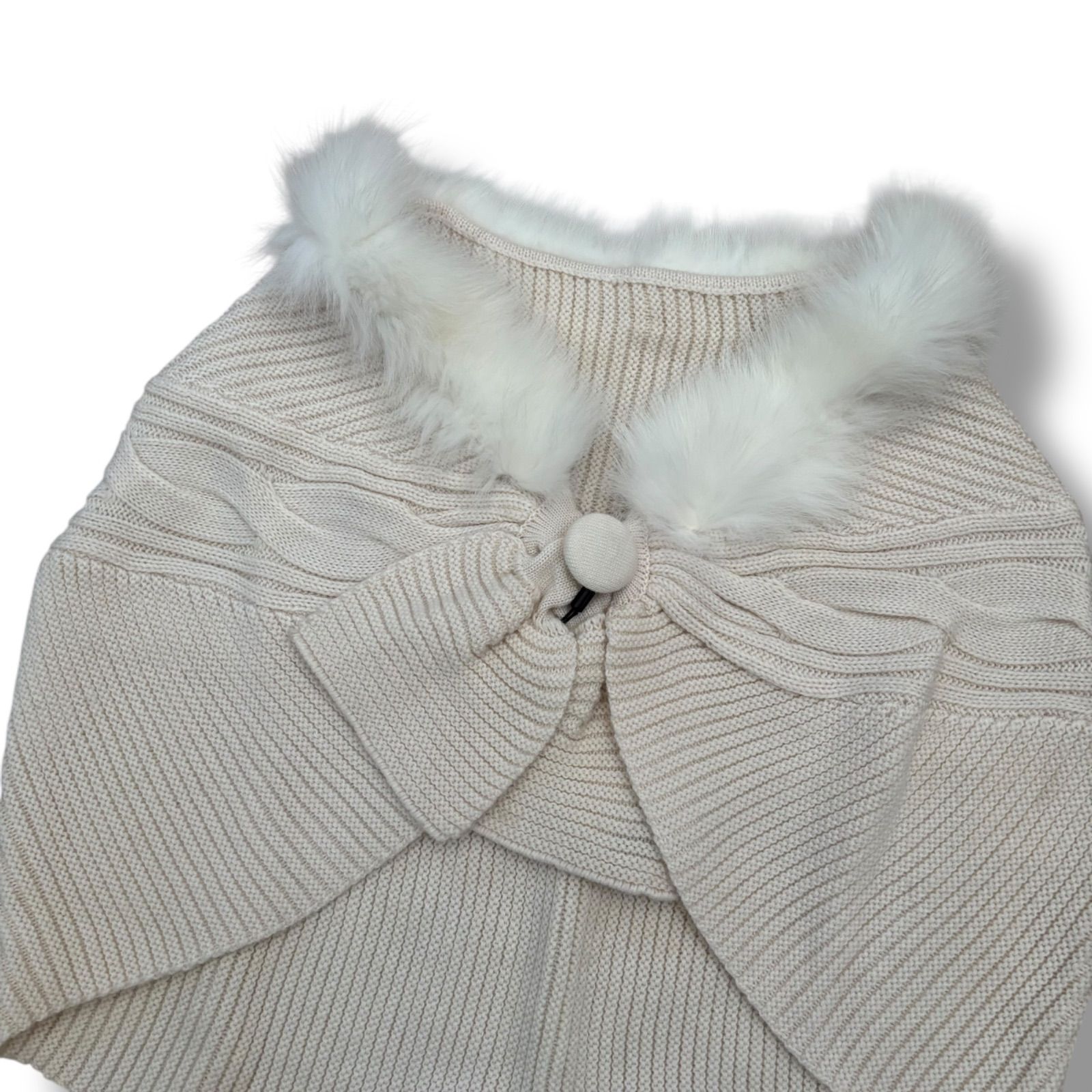 MASABARDO ブルーフォックスファーショール