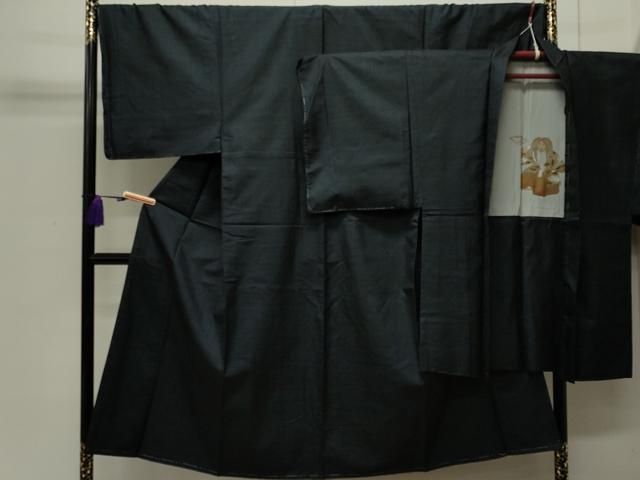 平和屋着物男性　本場大島紬　80亀甲　アンサンブル　正絹　逸品　CAAL7438ou