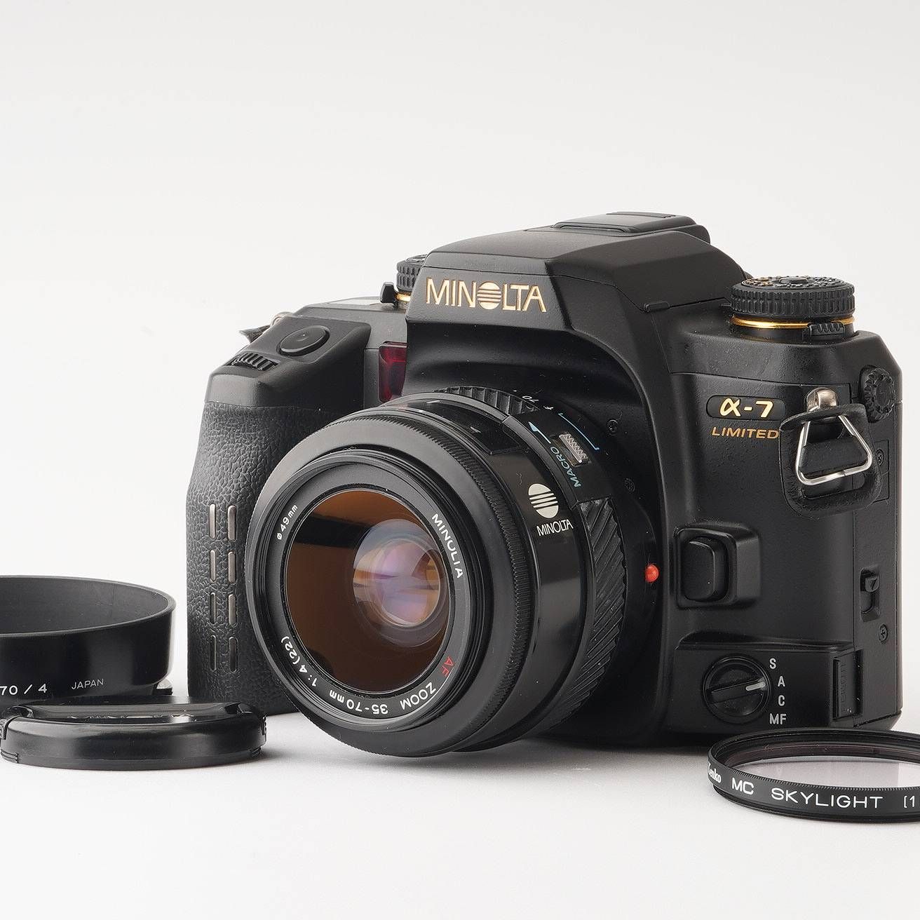 MINOLTA α一眼レフカメラAF 35-70mm 70-210mm レンズ 【公式通販】