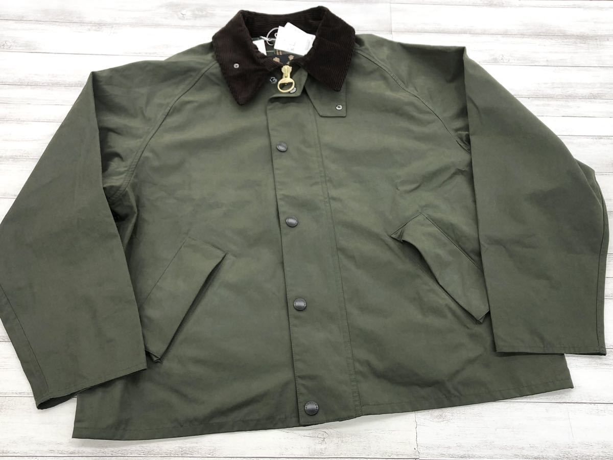 オイルペイント 定価 46200円 Barbour TRANSPORTER ピーチスキン