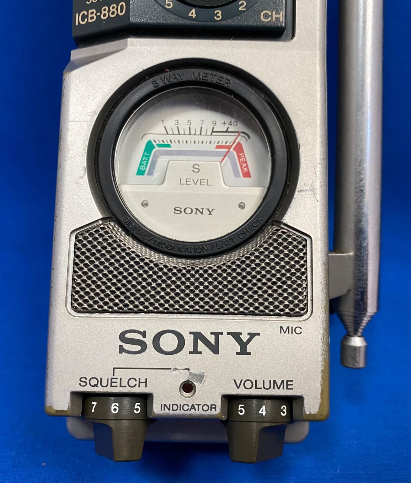 ソニー ICB-880　市民ラジオ　　ソニートランシーバー SONY ソニー トランシーバー ICB-880 CB無線機 市民ラジオ
