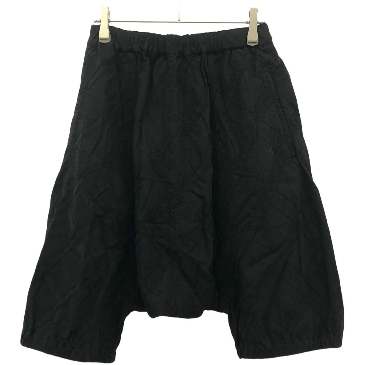 COMME des GARCONS COMME des GARCONS コムデギャルソンコムデギャルソン 2009AW ダイヤチェックウールサルエルパンツ RG-P016 ブラック XS