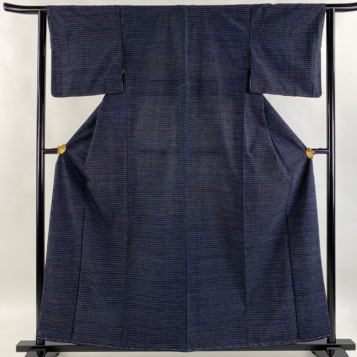 平和屋着物○京友禅の第一人者 松井青々 訪問着 草花文 金彩 ロング丈