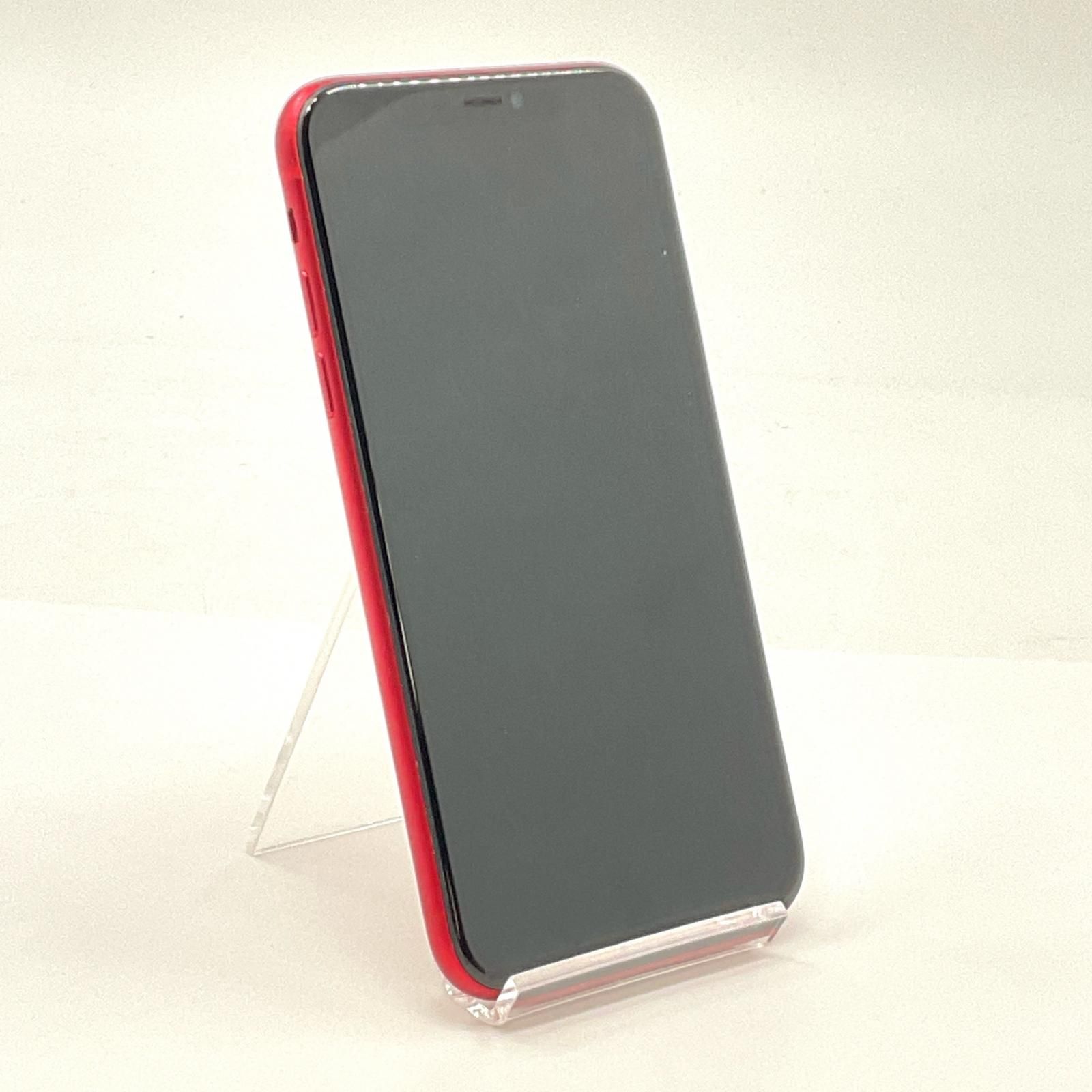 【美品】iPhone 11 128GB(プロダクトレッド) 中古】iPhone11 128GB プロダクトレッド MWM32J／A SIMフリー