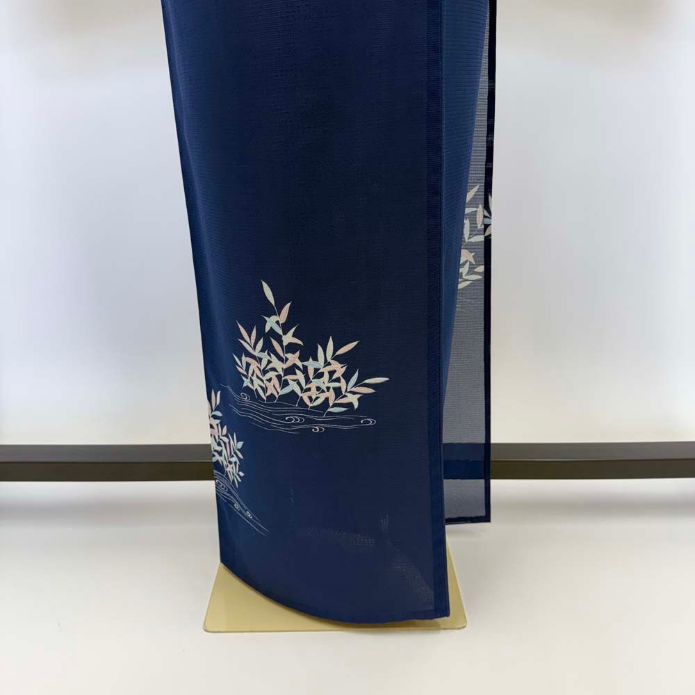D363 夏着物　訪問着　絽　ポリエステル　洗える着物　極美品 美品 洗える夏着物 誂えポリエステル 絽 訪問着 着物 A3194