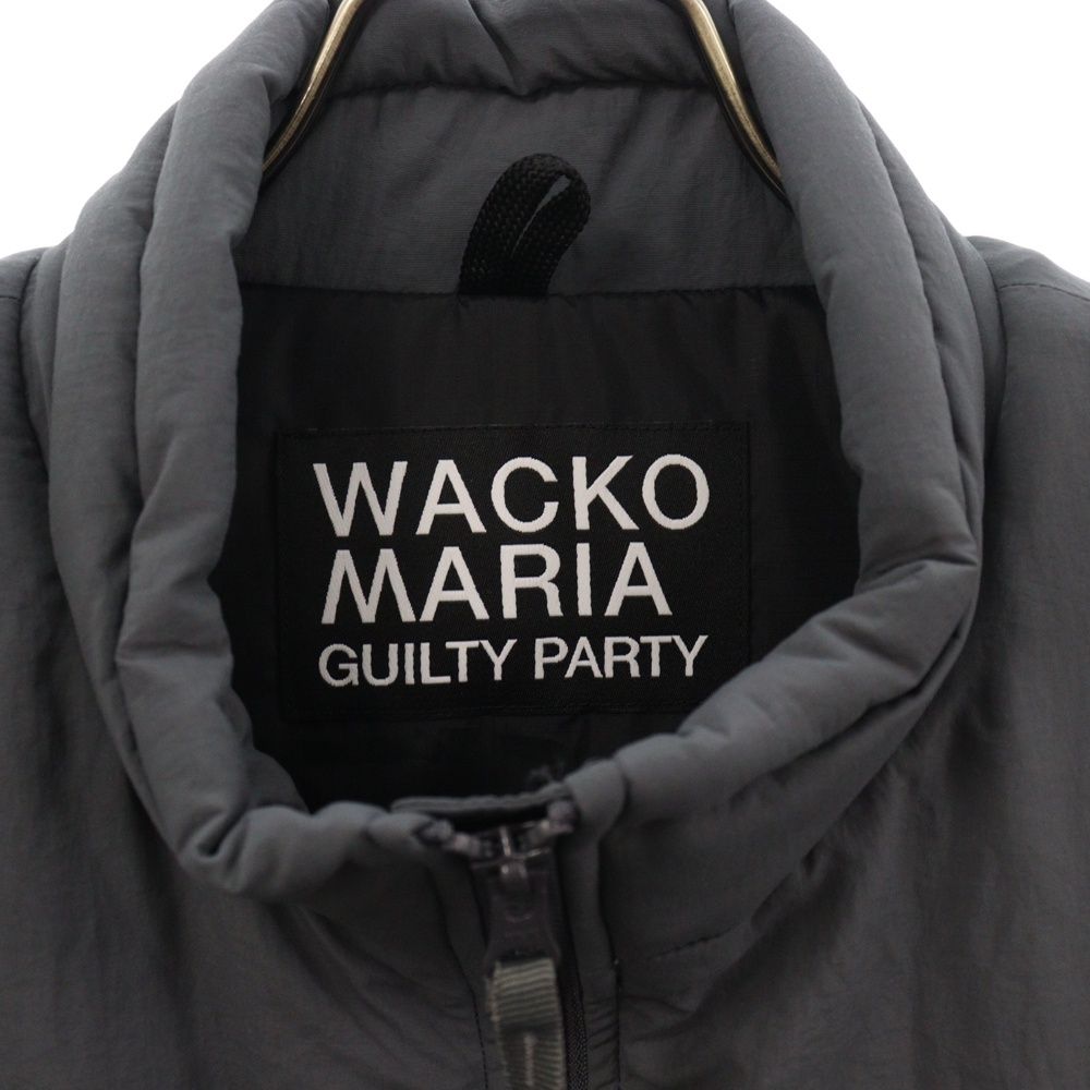 WACKO MARIA (ワコマリア) 23AW PADDING VEST ロゴ刺繍 パディング 