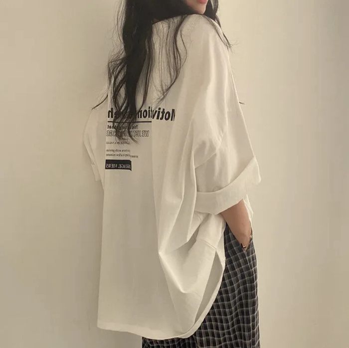 Tシャツ レディース 半袖 韓国風 夏 ロング おしゃれ トップス ストライプ 半袖tシャツ 綿麻 きれいめ 薄手 ゆったり カジュアル 大きいサイズ 大人 着痩せ 2024夏新作】韓国風レディース服 半袖Tシャツ トップス 大きい