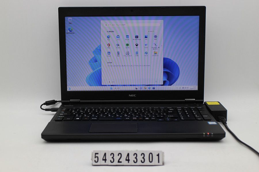 NEC PC-VKT16XZG3 Core i5 8250U 1.6GHz/8GB/256GB(SSD)/DVD/15.6W/FWXGA(1366x768)/RS232C/Win11 【543243301】