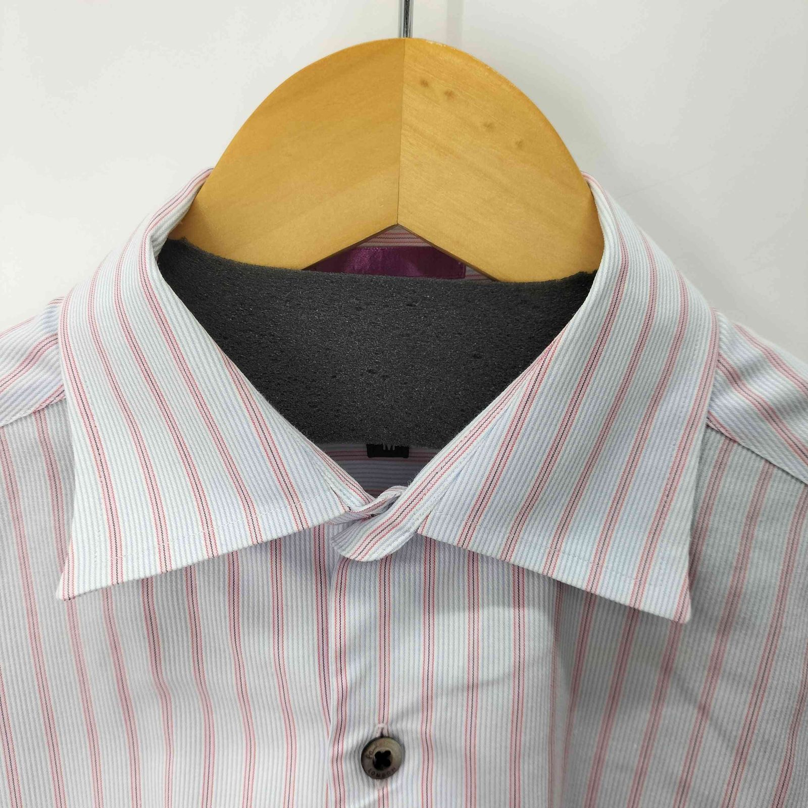 PaulSmithポールスミスロンドン長袖シャツマルチストライプ柄L