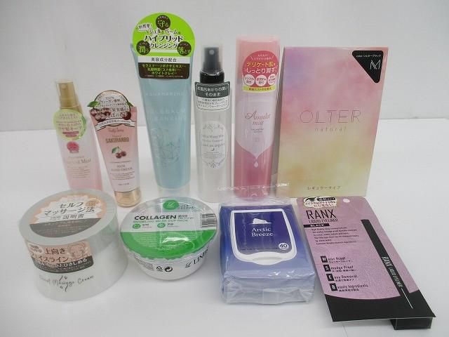 フェルナンダ ヘアオイルミスト ハンドクリーム|サニタリーショーツ M|ランクス リキッドアイライナー等10点