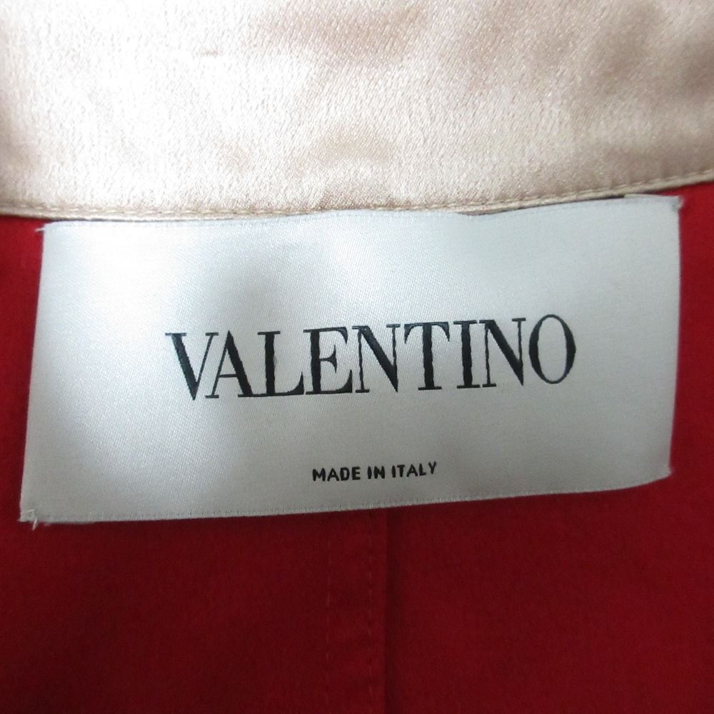 良品 VALENTINO ヴァレンティノ ウエストベルト付き ミディ丈