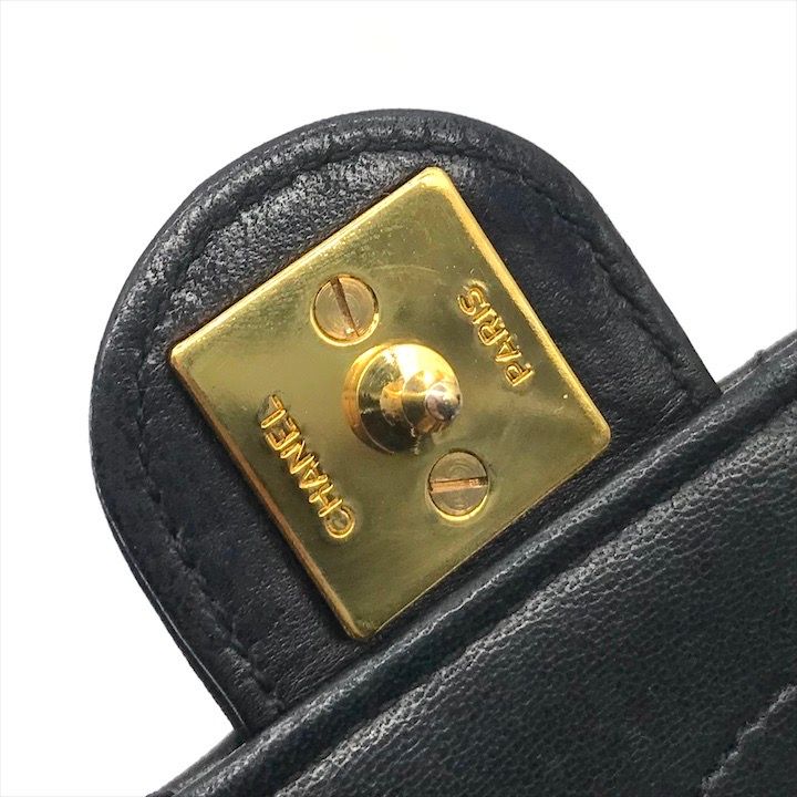 良品 CHANEL シャネル マトラッセ ココマーク ラムスキン プッシュロック チェーン ショルダー バッグ ベージュ レディース 鞄 k7294 CHANEL（シャネル） マトラッセ ココマーク プッシュロック チェーン