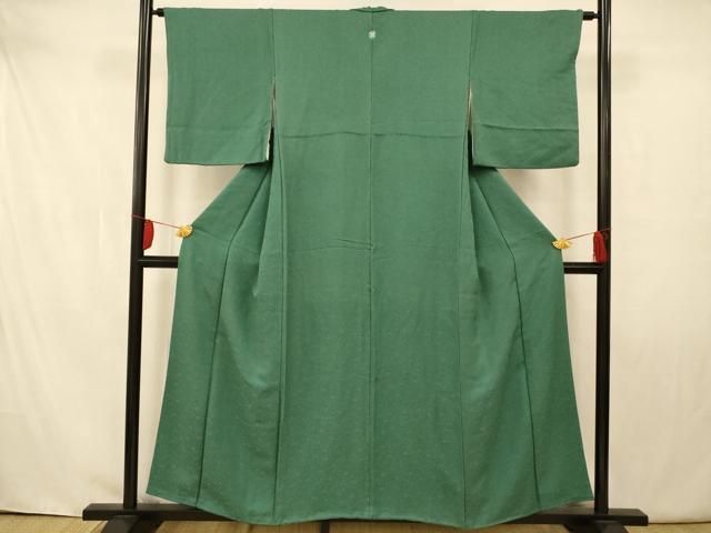 平和屋着物▽上質な色無地　単衣　苗色　正絹　逸品　AAAV2594fy 平和屋着物▽上質な色無地 単衣 苗色 正絹 逸品 AAAV2594fy