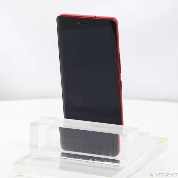 中古品〕 Rakuten Hand 5G 128GB クリムゾンレッド P780 楽天
