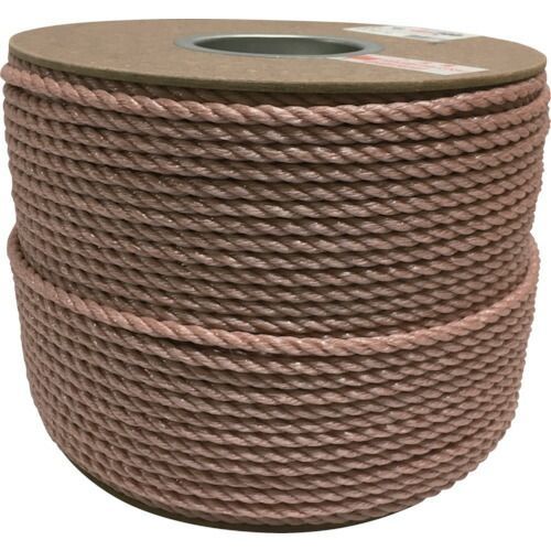 ユタカメイク ＰＰロープドラム巻 ６ｍｍ×２００ｍ