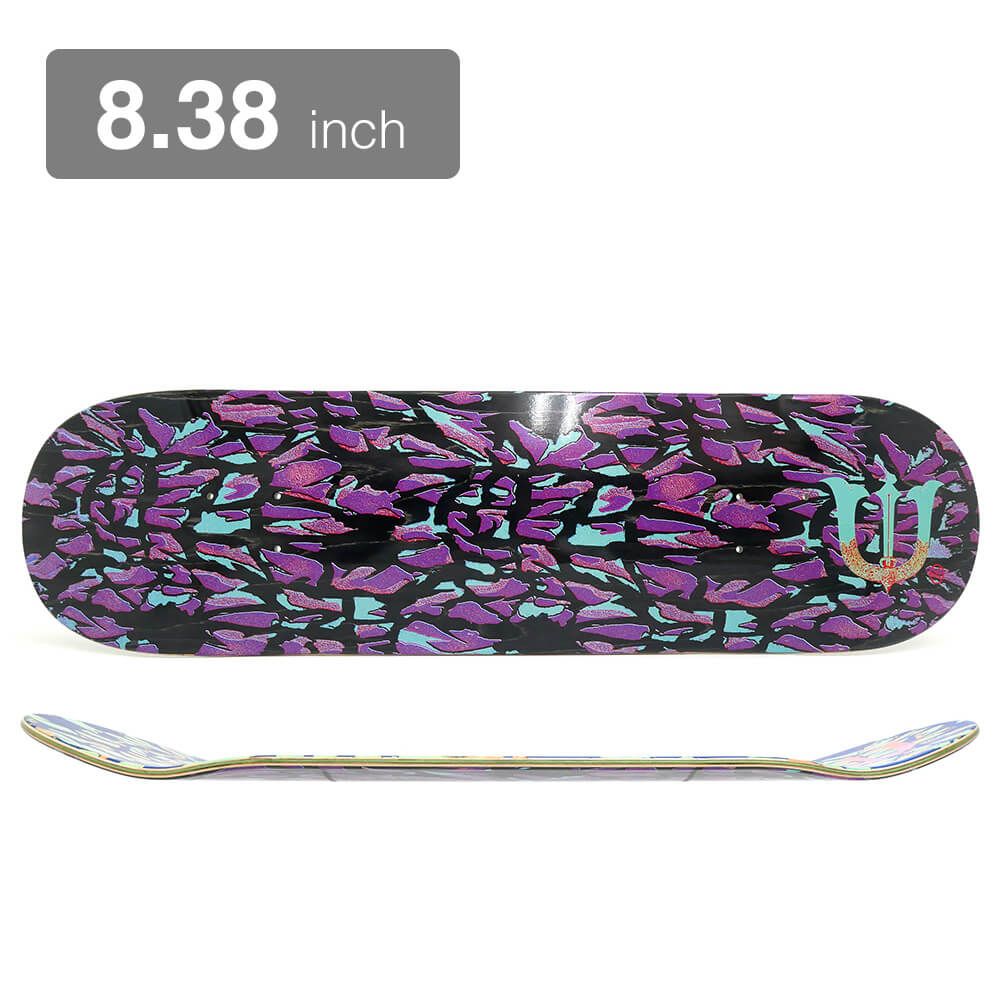 EVISEN 配送 DECK エビセン デッキ TEAM SKULL CAMO 8.38 スケート