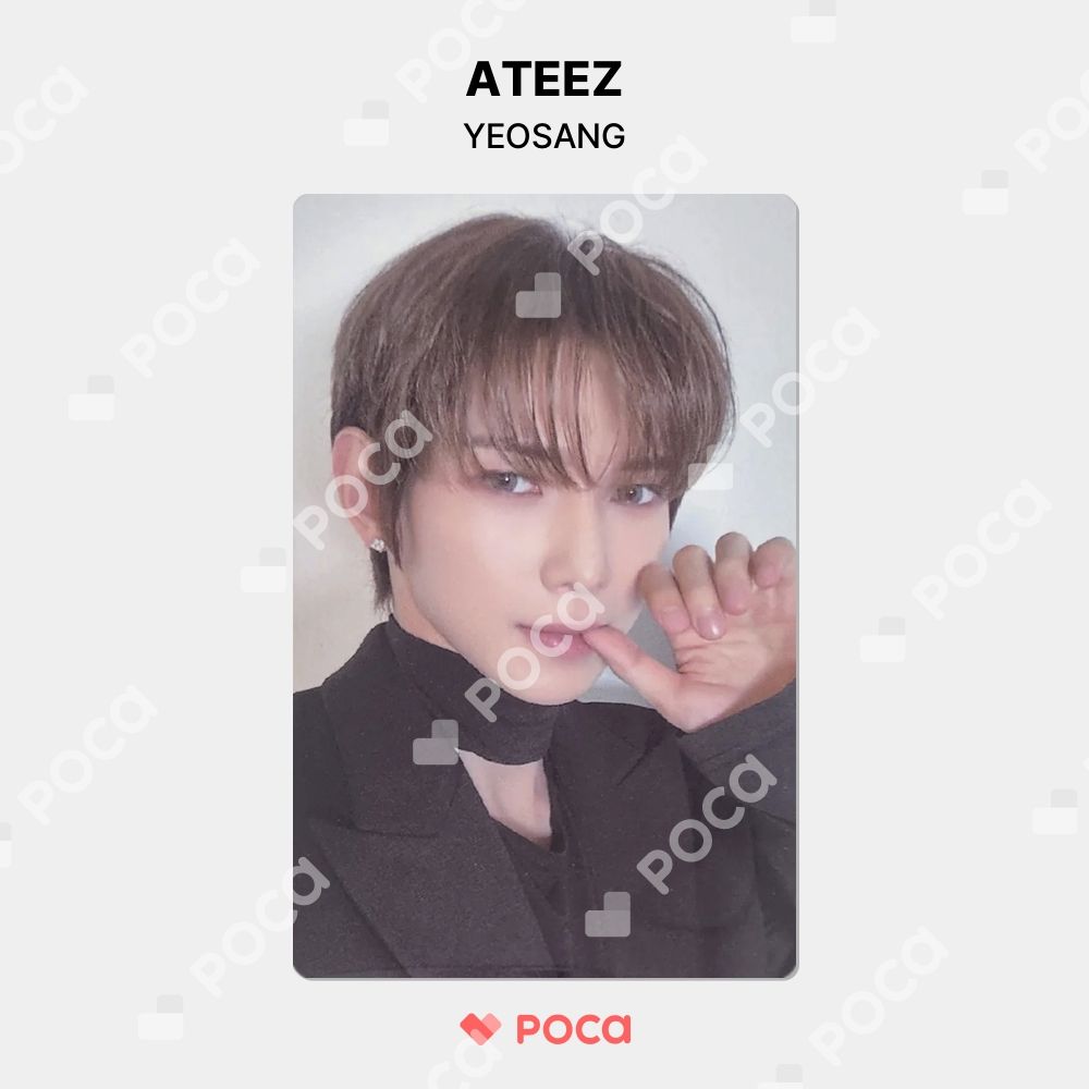 ATEEZ ヨサン サノク　限定　トレカ✖️2枚 ATEEZ ヨサン トレカ GOLDEN HOUR : Part.2 WITHMUU 公式 トレカ