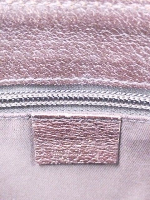 N489 [人気] GUCCI グッチ ショルダーバッグ ブラウン 110054 204991