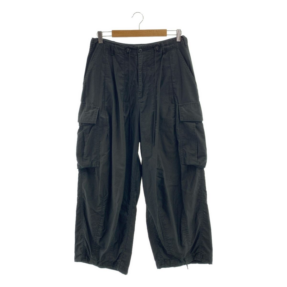 Needles ニードルス H.D. Pant ヒザデルパンツ S ブラック メンズ